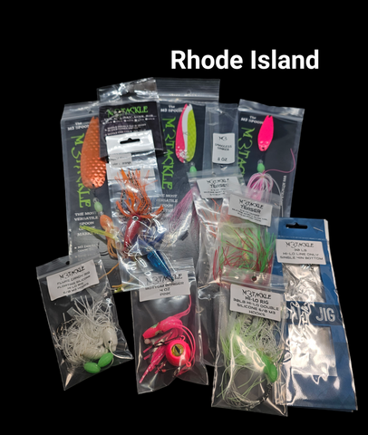 Rhode Island Bottom Fishing Bundle Fully Rigged Spoons Hi Los  Teasers