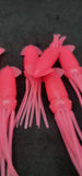 Squid Pink Glow bodies B2 Style 5 inch