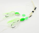 Fluke Candy Hi-Lo Rigs with 4" Chaffing Tubing