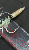 3 Fishing Squimp Teasers 5/0 Hook Flies Fluke Sea Bass Bait Rig Lure Squid Hi Lo