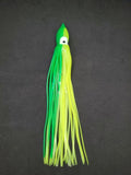 9" Inch Fishing Squid Hoochie Skirts 5 pack pick a color at checkout Tackle