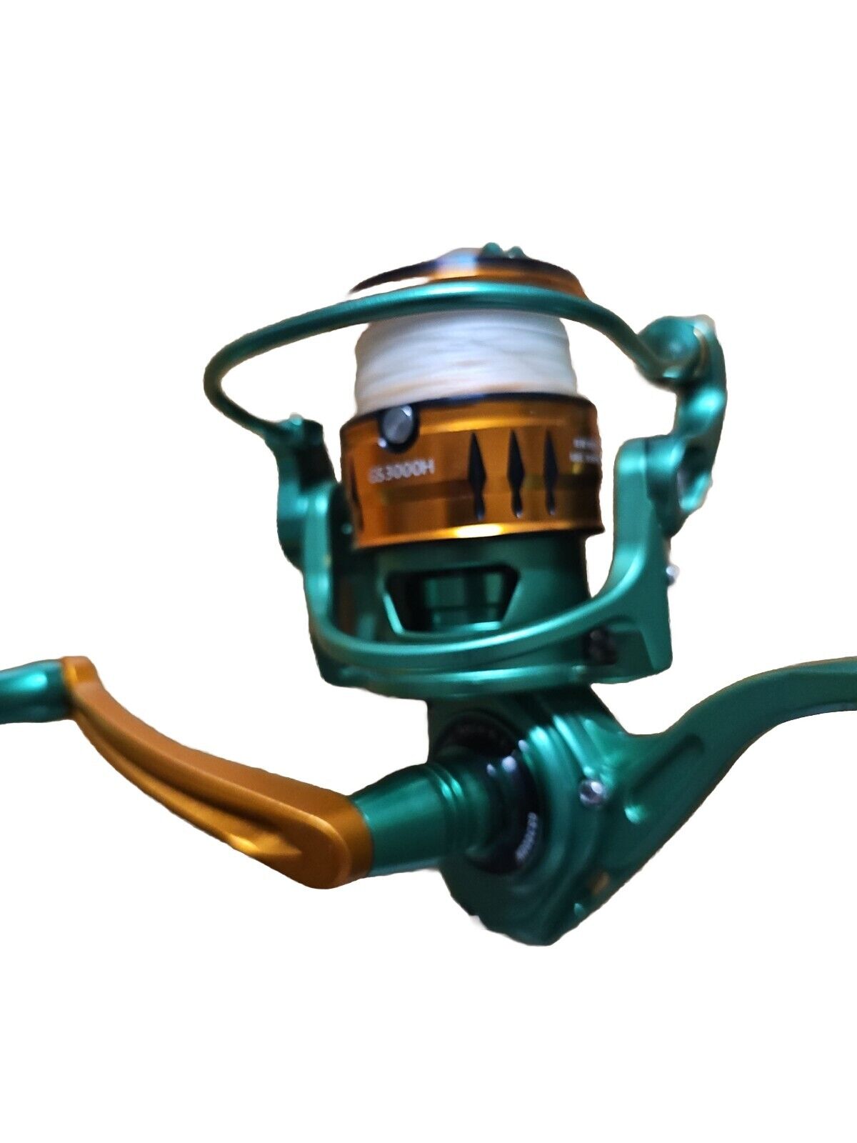 CAMEKOON Saltwater Spinning Used Once Fishing Reel Aluminum Body Rotor 33LB Drag