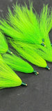 Fishing Bucktail Hair Teaser Slide Tube Fluke Bass Rig Jig 25 Pack