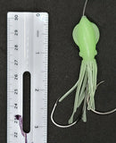 2.5" Green Glow B2 Squid Hi-Lo Rig