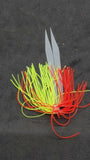 Silicone Fishing Skirt 4" in / 10 cm Glow Tails Fishing Lure Teaser Micro Tackl