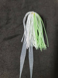 Silicone Fishing Skirt 4" in / 10 cm Glow Tails Fishing Lure Teaser Micro Tackle