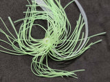 Silicone Fishing Skirt 4" in/ 10 cm Glow Tails Fishing Lure Teaser Micro Tackle