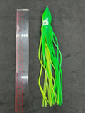 9" Inch Fishing Squid Hoochie Skirts 5 pack pick a color at checkout Tackle