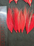 Fishing Bucktail Hair Teaser Slide Tube Fluke Bass Rig Jig 25 Pack Free Shipping