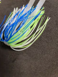Silicone Fishing Skirt 4" in/ 10 cm Glow Tails Fishing Lure Teaser Micro Tackle