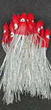 Squid Skirt 12in Fishing Lure 4 PACK Hoochies Bait Saltwater Soft Lure FREE SHIP