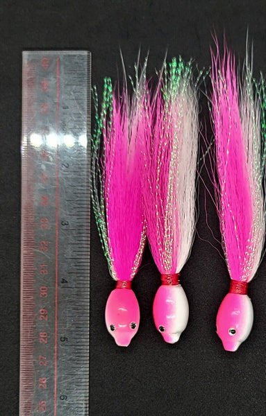 Saber Resin Treble Hooks - Hot Pink - The Fly Shack Fly Fishing