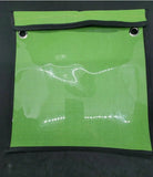 Offshore Lure Bag Fishing Tackle 12x12 Green Mesh and Clear Vinyl Washable Tuna