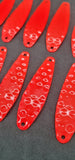 3" Fishing Spoon Hex Pattern