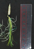 3 Fishing Squimp Teasers 5/0 Hook Flies Fluke Sea Bass Bait Rig Lure Squid Hi Lo