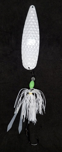 "Pearl White Sparkle" 5.5 Fully Rigged