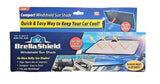 Brella Shield Car Windshield Sun Shade Umbrella (31x57) new/damaged box0