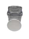 Plastic Grip Jars With Lid  1⁄2 Gallon Fishing Gulp Fish Bites Storage No Leak 0