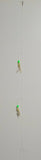  HiLo 30 lb Fishing Rig Double Hook Bait 2.5" GLOW Squid Teasers Fluke Sea Bass7
