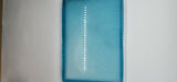Epoxy Resin Poured Handmade  Serving Rolling Tray Blue Free Shipping New Art  6