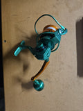 CAMEKOON Saltwater Spinning Used Once Fishing Reel Aluminum Body Rotor 33LB Drag7