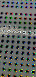 10000pcs 5mm Customed Silver 2D Holographic Fishing Lure Flat Eyes Tackle Craft 5