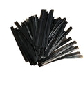 500 Twist Ties 2" In Black Pre Cut 4 Cm Length Bread Wrapper Sealer Custom Made6