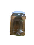 Plastic Grip Jars With Lid  1⁄2 Gallon Fishing Gulp Fish Bites Storage No Leak 6