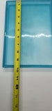Epoxy Resin Poured Handmade  Serving Rolling Tray Blue Free Shipping New Art  9