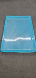 Epoxy Resin Poured Handmade  Serving Rolling Tray Blue Free Shipping New Art  4
