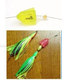 Fishing In-Line Rattle Spinner Beads Lure Catfish Bass Muskie Offshore Tackle