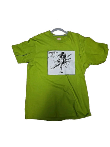 Supreme Akira Yamagata Tee FW17 Lime M Rare T Shirt Japanese Anime Brand New