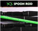 7' Fishing Rod 16 oz Carbon MH Fast Action Graphite M3 Spoon Rod Casting Strong0
