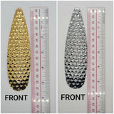 15  Silver Hex Fishing Spoon Blank 3 Sizes 5 Of Each Casting Trolling Tackle 6