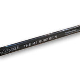 Surf Fishing Rod Spinning 106ft 2 Piece MHMF 26ozLine 1225 lb Fast M3 Glass5