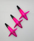 40 Lot Teaser Tuna Bird 5" in / 13 cm Saltwater Purple Black Pink Custom Color7