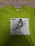 Supreme Akira Yamagata Tee FW17 Lime M Rare T Shirt Japanese Anime Brand New1