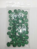 12mm Faceted Green Beads 50 Pack USA Fishing Offshore Tackle Free Shipping Craft5