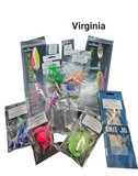 Virginia Bottom Fishing Bundle Fully Rigged Spoons Hi Los  Teasers