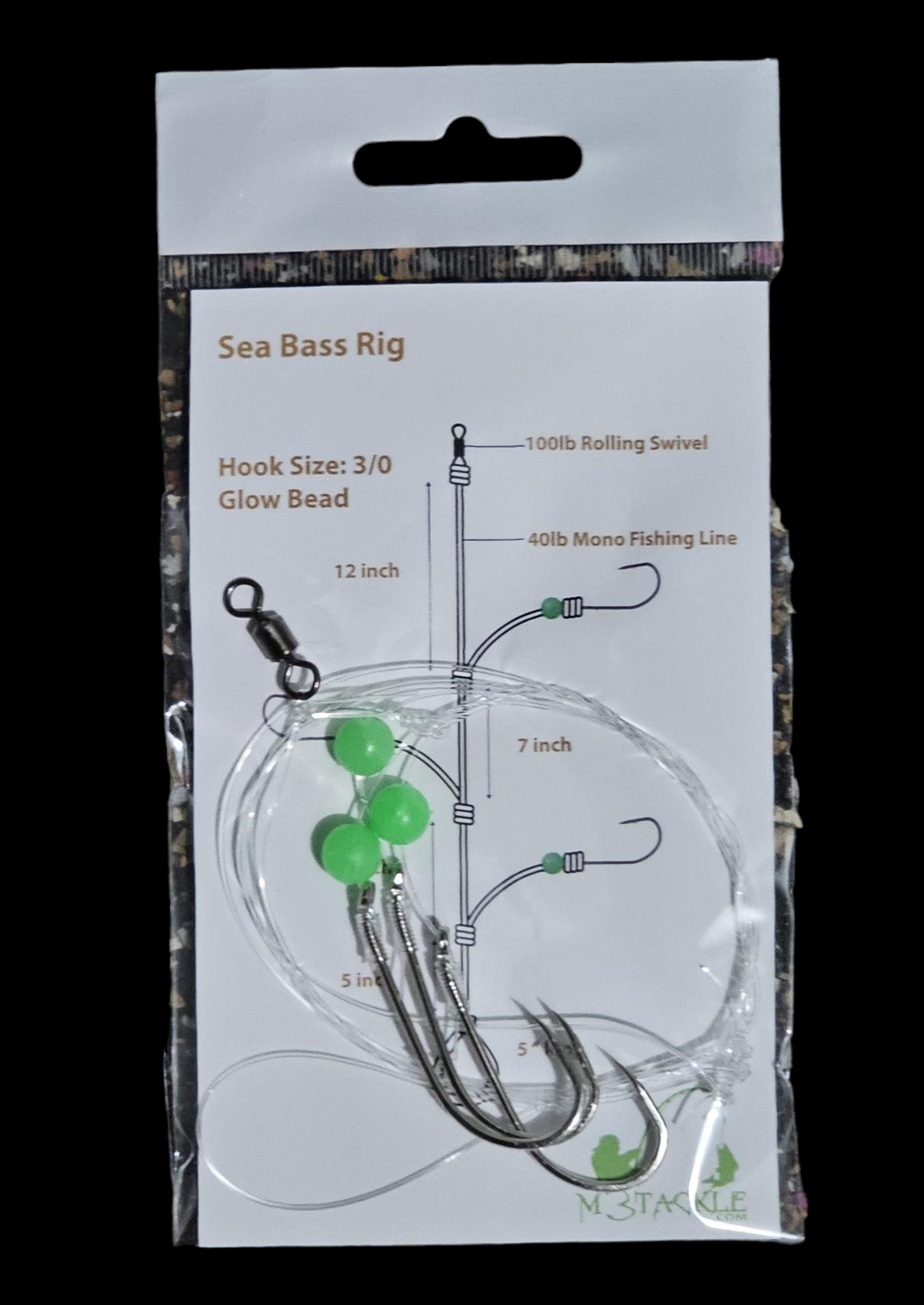 5-Pack Bass Jigs – Deep Drop Shop