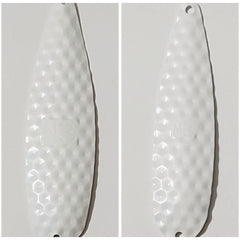 "Pearl White Sparkle" Spoons - M3Tackle 