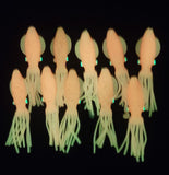 Squid Pink Glow bodies B2 Style 4 inch
