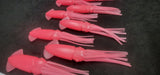 Squid Pink Glow bodies B2 Style 5 inch