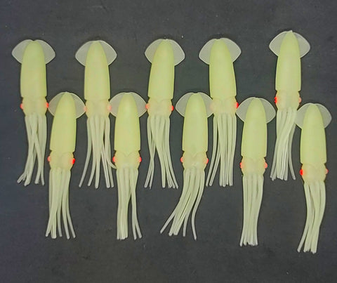 Squid Glow bodies B2 Style 5 inch