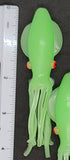 Squid Green Glow bodies B2 Style 4 inch