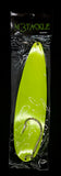 8 inch flutter spoon smooth chartreuse