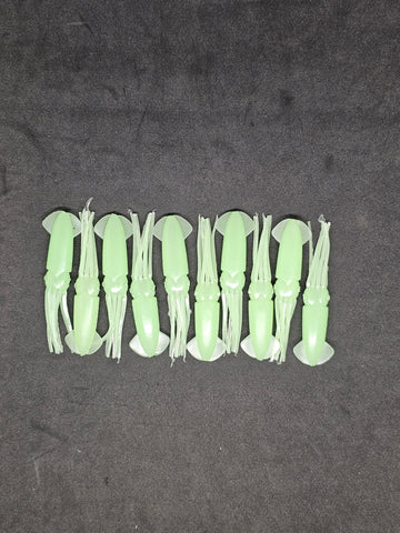 Green Glow B2 Style 3" Squids
