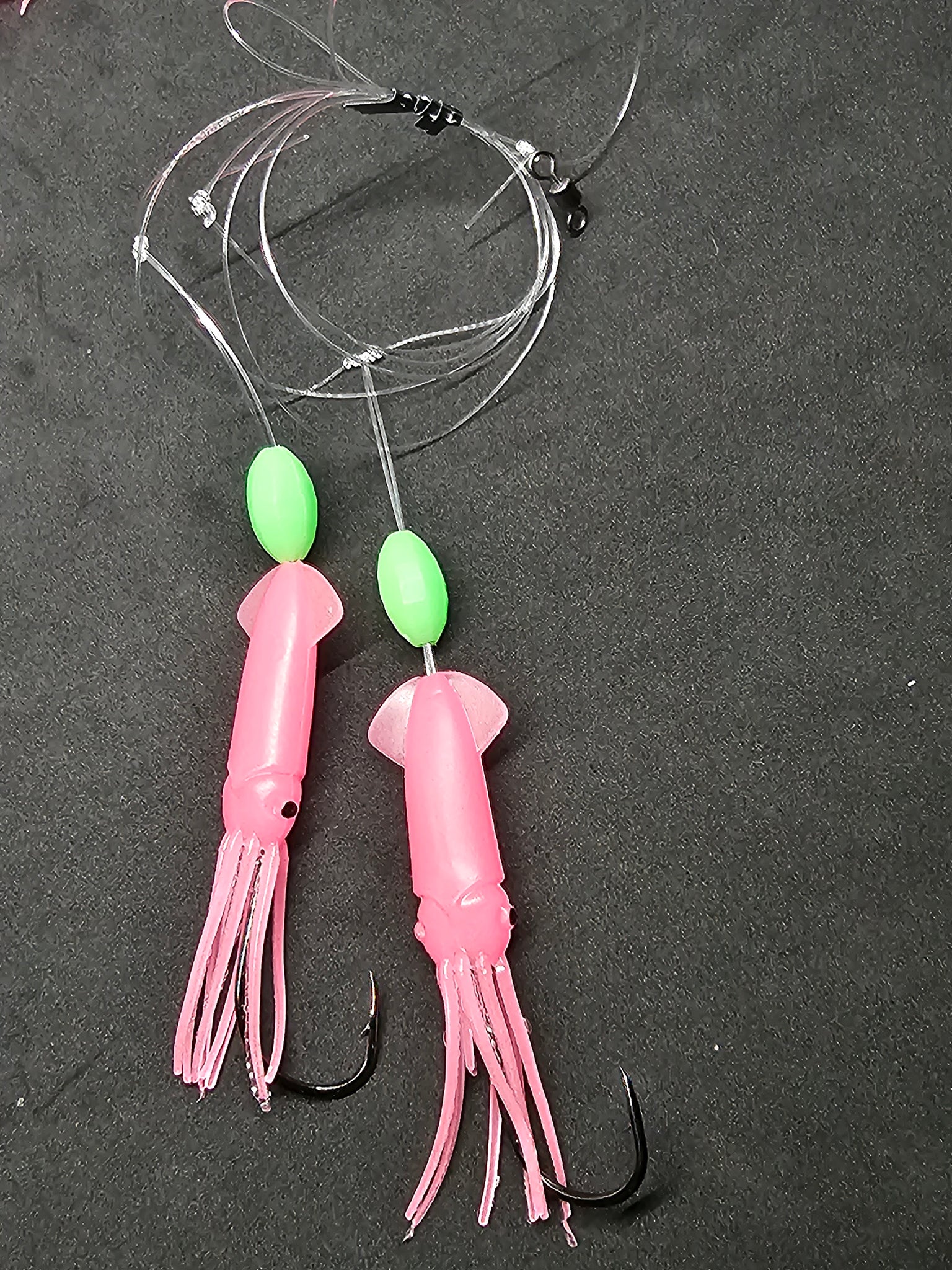 Hi-Lo 30 lb Fishing Rig 2 Hooks Bait 3