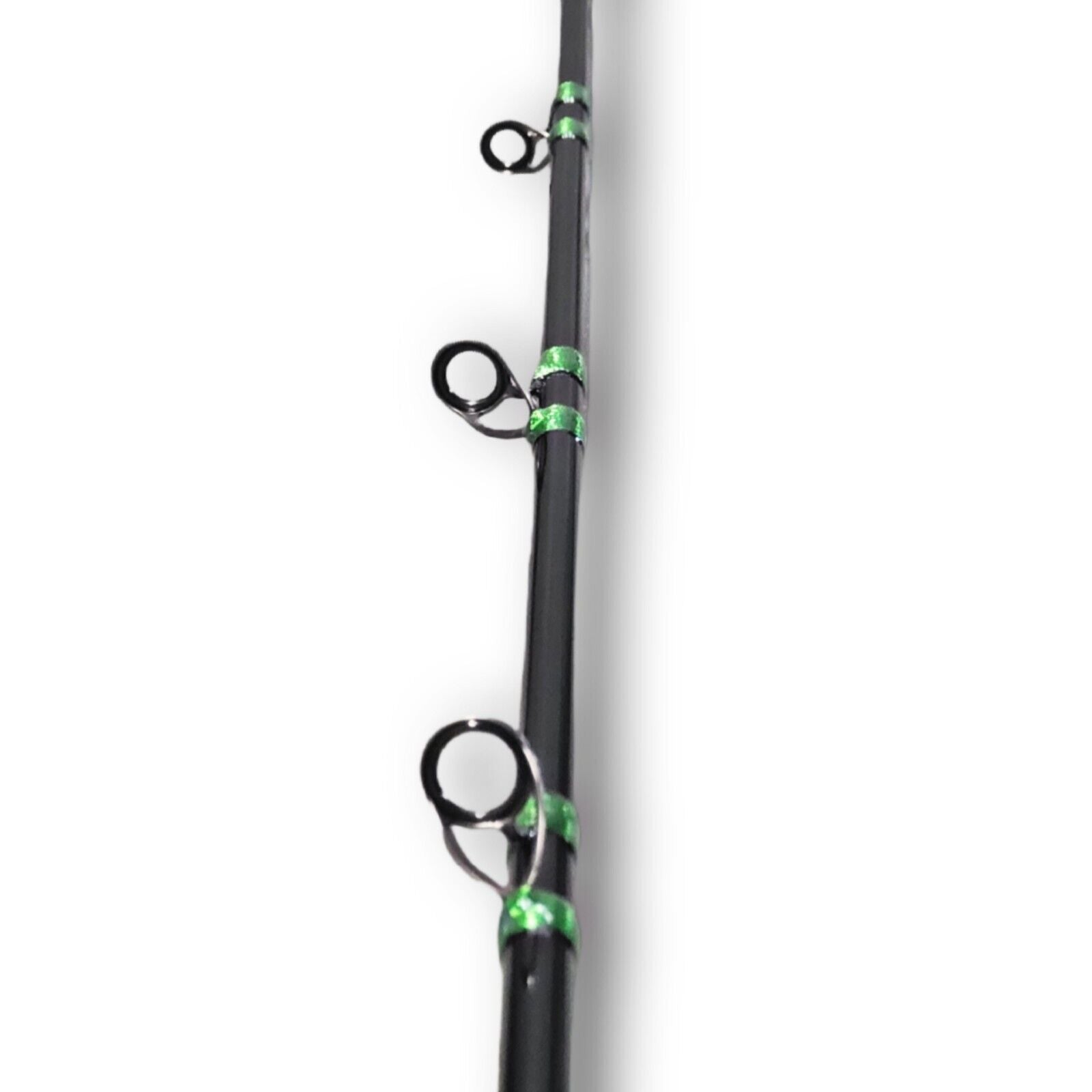 arufact fishing pole 7' Fishing Rod Spiral Acid Wrap Carbon MH Fast Action Graphite M3 Casting Strong
