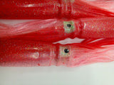 5 Pack Fishing Bulb Squids Skirt Lures Hoochie Offshore Trolling Lure Saltwater